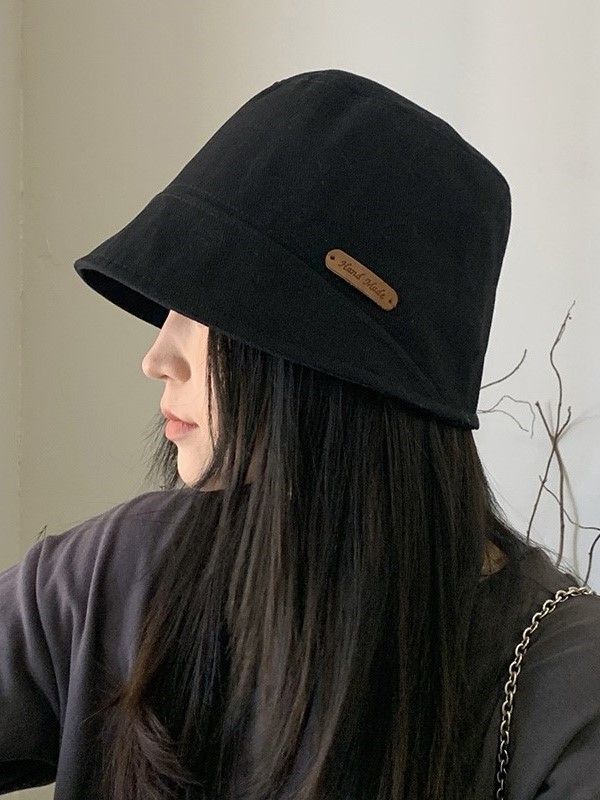 Toren Koren Makes Look Smaller Women's Spring And Summer Round Face Suitable For Bucket Big Head Circumference Sun Hat_voghion.com