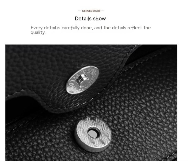 Echtes Leder All-Match-tragbare Umhängetasche mit großem Fassungsvermögen und Damen-Umhängetasche_voghion.com