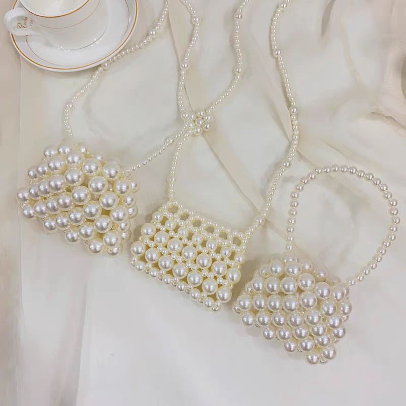 Sac à main tissé pour enfants, mini sac à bandoulière perlé pour filles, nouvelle collection 2024_voghion.com