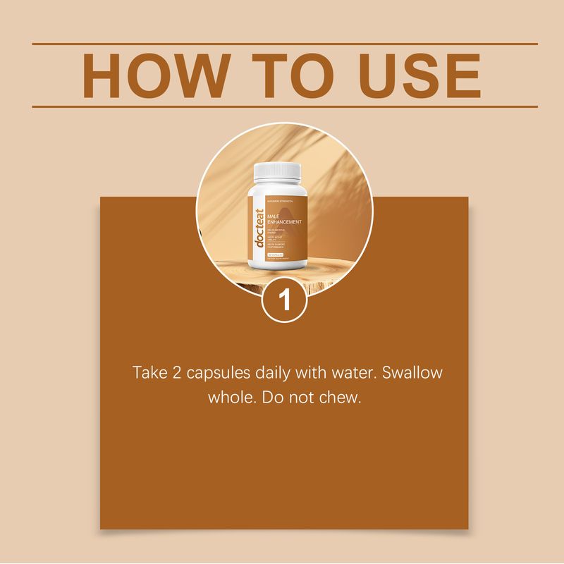 Cápsulas masculinas para el cuidado diario, refuerzo, vitalidad corporal, mejora del estado de resistencia._voghion.com