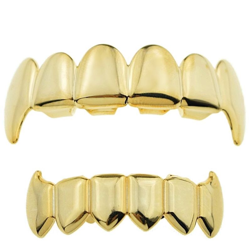 Akcesoria unisex Złote szelki Złote szelki dekoracyjne Grillz_voghion.com