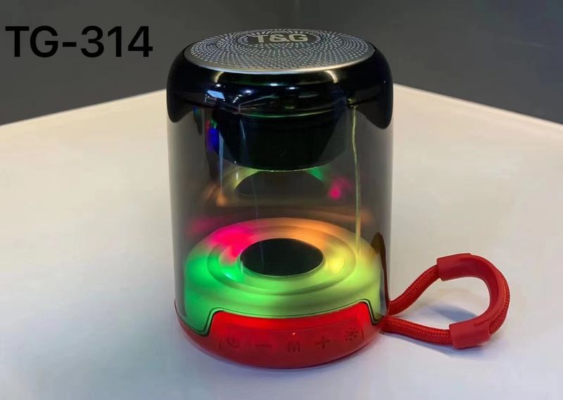 TG314 speaker, outdoor portable LED light card, USB flash drive, FM subwoofer gift, Bluetooth speaker_voghion.com