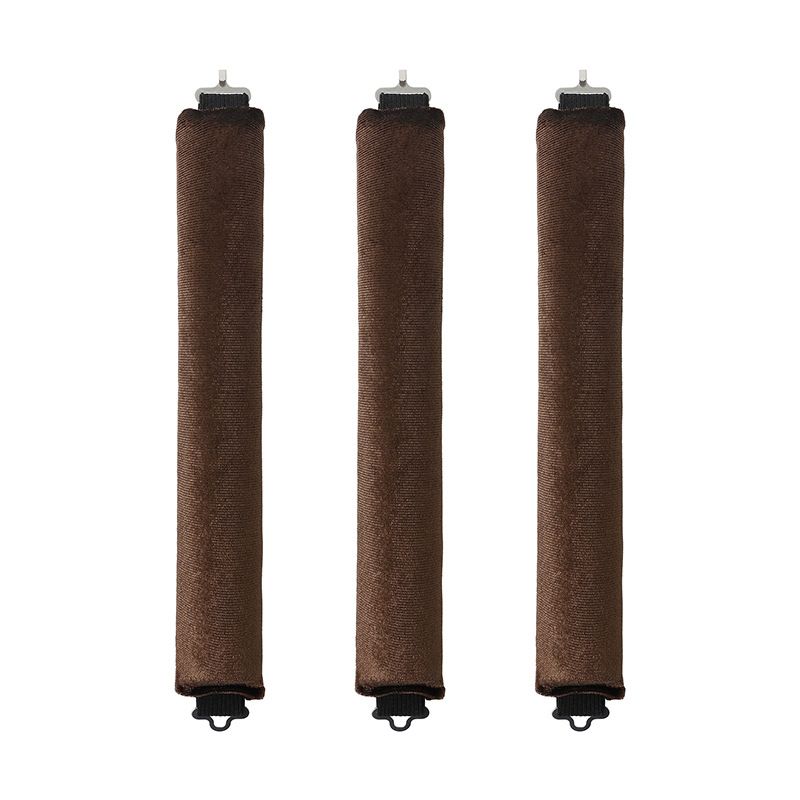 New rubber heat-free curling iron 3 hooks curling artifact big wave curling tool sleeping curling iron_voghion.com