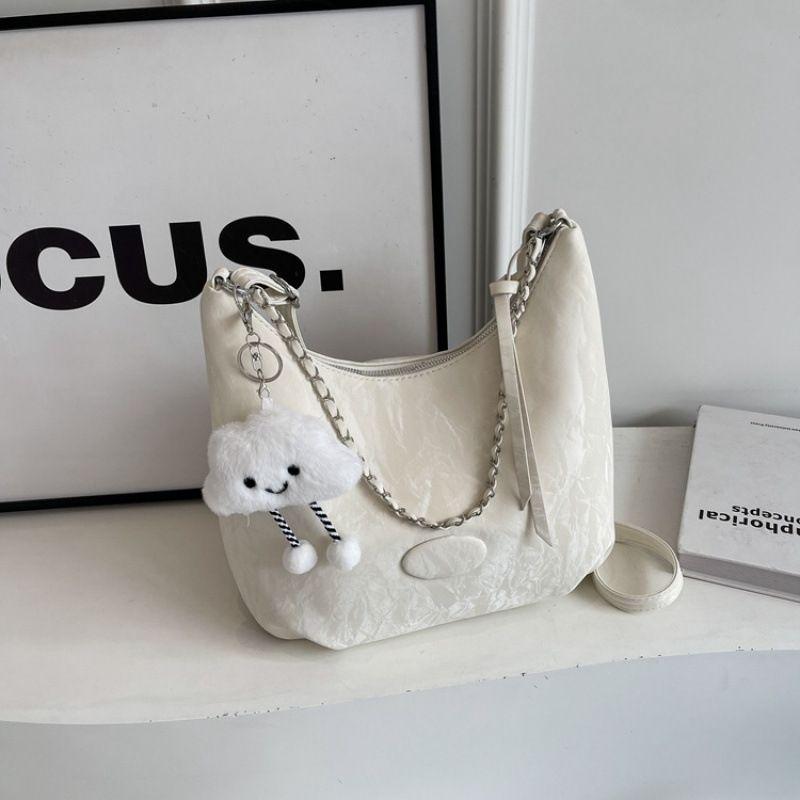 Borsa a tracolla casual da donna, morbida e versatile, per tutti i giorni, estiva, da lavoro, per studenti, 2025, elegante e squisita._voghion.com