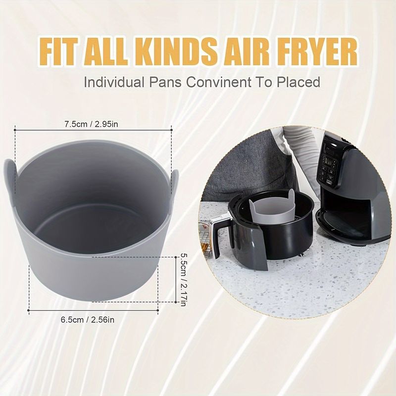 1 st/4 st Airfryer siliconen eierkoker cups siliconen eierkoker mal_voghion.com