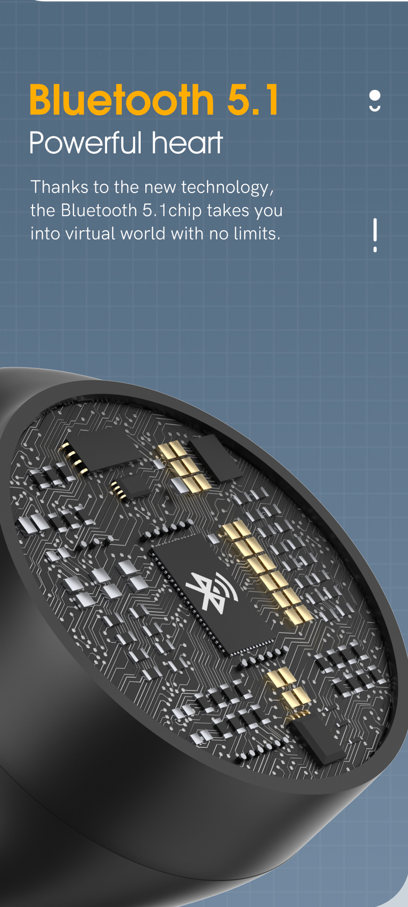 QCY T17 Kopfhörer Bluetooth True Wireless Kopfhörer BT5.1 HIFI Kopfhörer Touch Kontroll Low Latency Mode ENC Kopfhörer laang Standby 26H_voghion.com