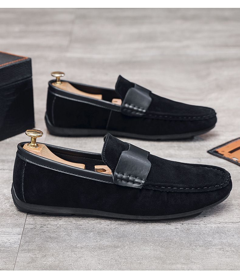 Fréijoer a Summer Nei Bounen fir atmungsaktiv liicht Stoff Trendy Féissbedeckung Fuerschong mat mëller Sohle fir Hären_voghion.com