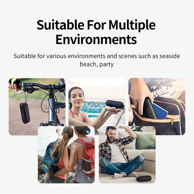 tribit XSound Go Portable Bluetooth Speaker IPX7 Waterproof With Better Bass 24-Hour Playtime For Parties And Camping Speakers_voghion.com