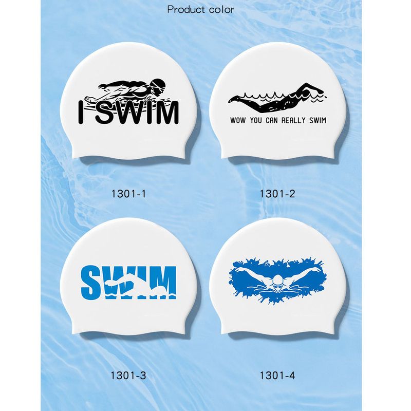 Toit de natation confortable, non serré, protection des oreilles, cheveux longs, grande taille, entraînement professionnel, silicone, natation_voghion.com