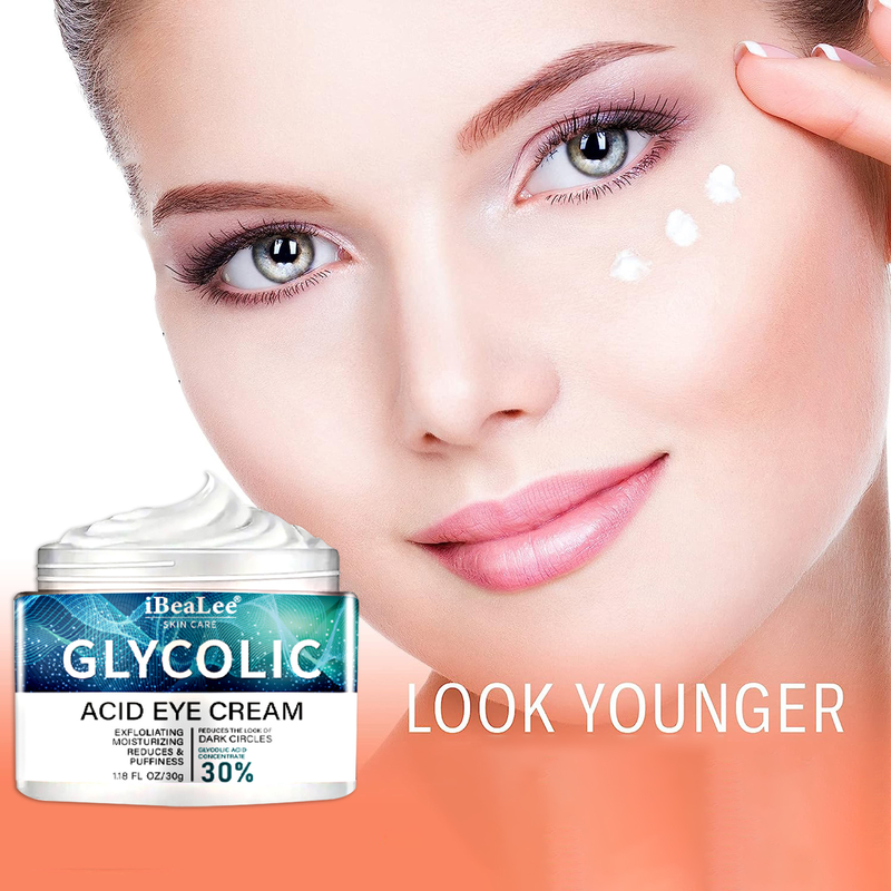 Crema de ochi IBeaLee luminează și ridică liniile fine, cearcănele, pungile de sub ochi, îndepărtează fermitatea și atenuează imperfecțiunile._voghion.com