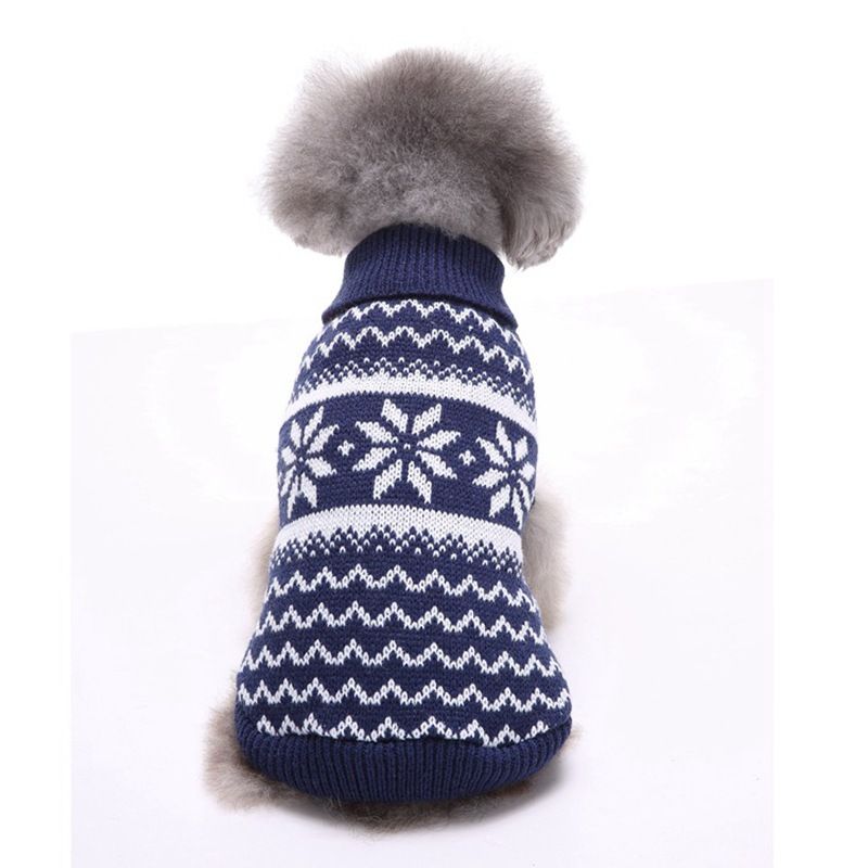 Weihnachten Halloween Teddy Hundekleidung Herbst Winter Haustier Pullover_voghion.com