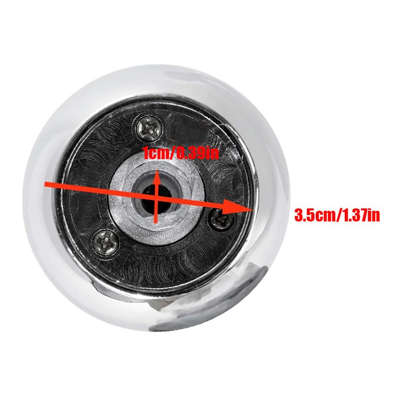 Pomello del cambio a leva cromata a 6 velocità per accessorio auto Alfa Romeo Giulietta_voghion.com