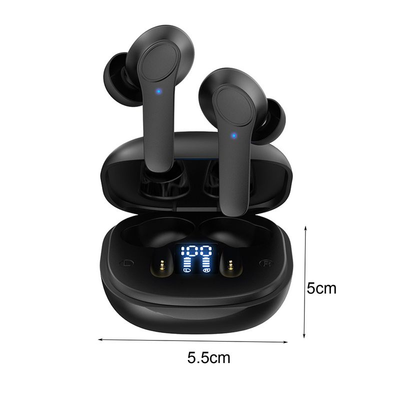 LB-518 Bluetooth-yhteensopivat kuulokkeet In-ear melua vaimentavat IPX6 vedenpitävät stereourheilulliset langattomat kuulokkeet juoksemiseen_voghion.com