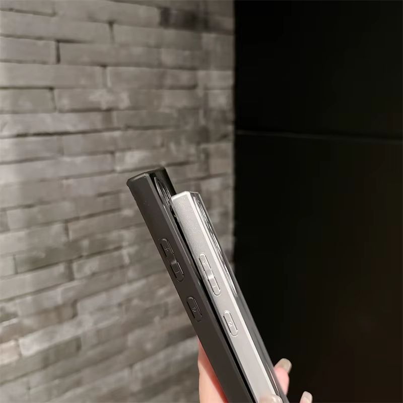 Carcasă de telefon de lux, cu aspect de auroră intermitentă, culoare solidă, pentru Samsung Galaxy S25, S24, S23, S22 Ultra Plus, A14, A34, A54, 5G, rezistentă la șocuri_voghion.com