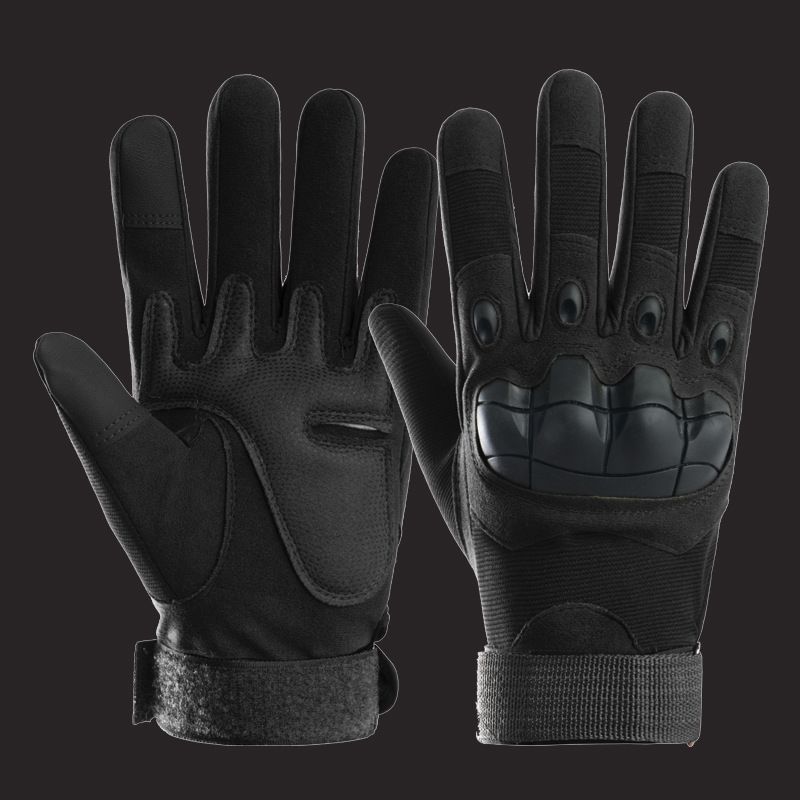 Taktische Handschuhe für Herren, Blackhawk, Vollfingerhandschuhe, geeignet für Militärbegeisterte, Outdoor-Aktivitäten wie Wandern, Training, Fitness und Radfahren._voghion.com