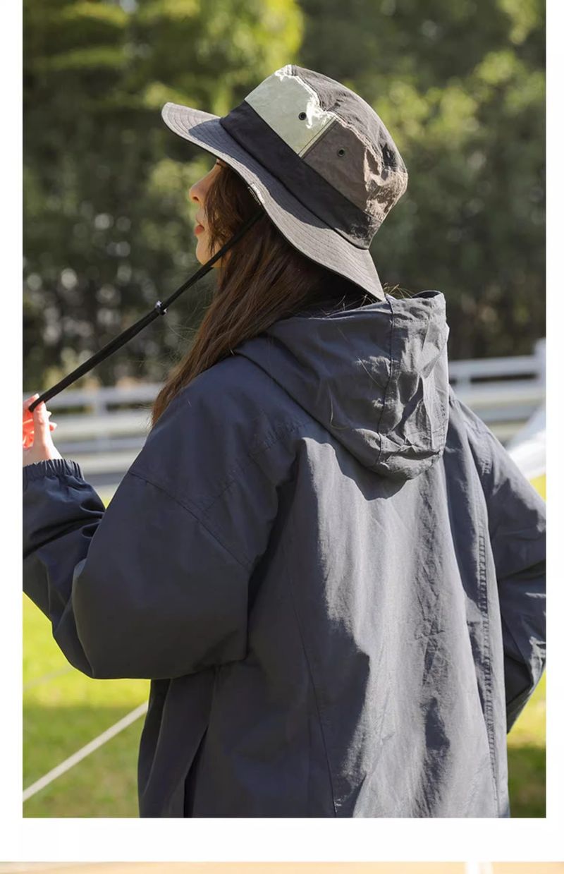 Nuovo cappello da pescatore giapponese per alpinismo all'aperto da donna Protezione solare stile sottile e parasole per uomo e donna Cappello da ciotola ad asciugatura rapida da viaggio_voghion.com