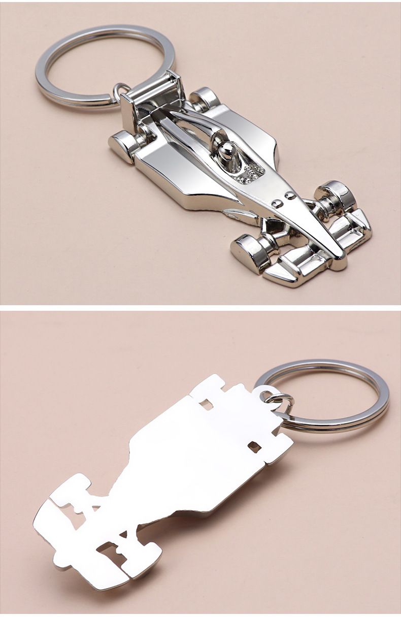 F1 Racing 4S Auto Tentoonstelling Reclame Zakelijk Geschenk Metalen Sleutelhanger_voghion.com