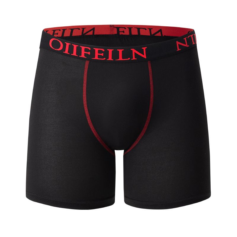 Overseas Platform Special US Size Sports Elastic Mid-Length Underwear Casual Versatile Cycling Men's Shorts_voghion.com