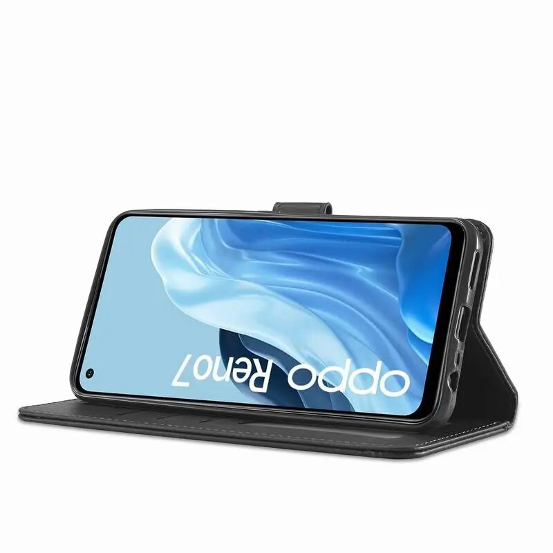 Bőr pénztárca Reno 8 6 5 Pro 7 Lite 7Z 6Z 5Z 5k 5F 4Z ütésálló flip telefontok OPPO A15 A92 A9 A5 borítóhoz_voghion.com