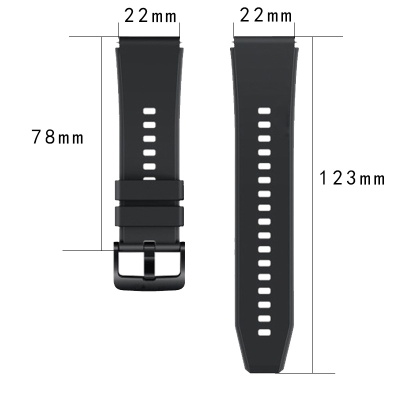 Armband für Huawei Watch GT 2 Pro Band Sport Silikon austauschbare Handgelenkschlaufe Mode Armband Uhrenarmbänder für Huawei Watch GT2 Pro_voghion.com