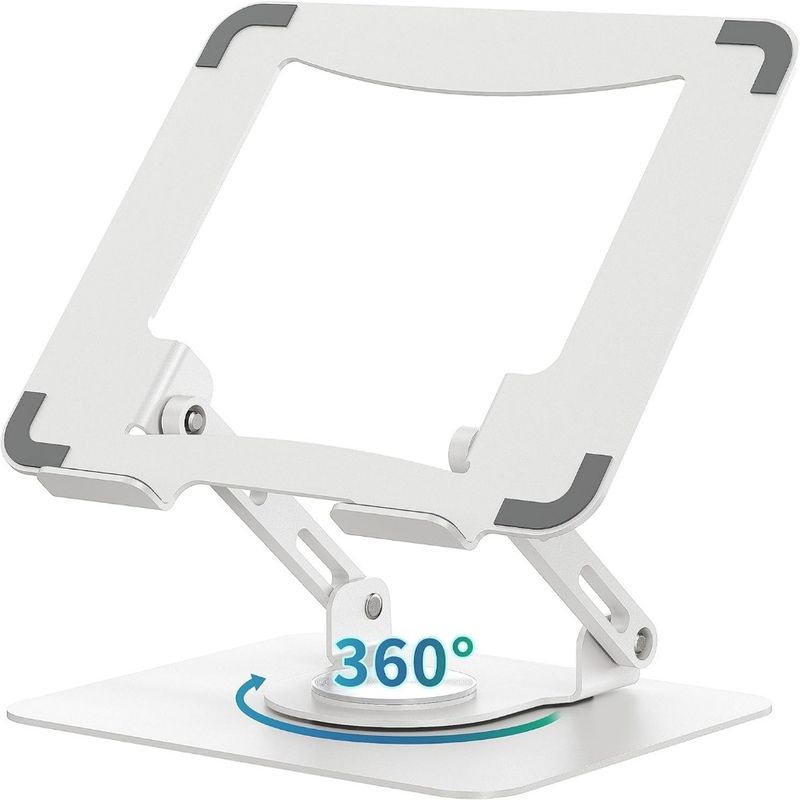 360° Rotating Laptop Stand Foldable Laptop Stand Height Adjustable Foldable Tablet Stand 10-17 Inches Devices_voghion.com