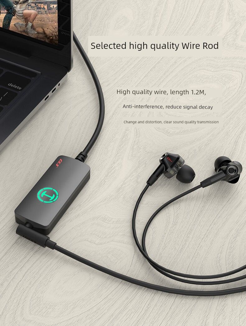Hecate/Walker GS02 Computer External Usb7.1 Effect Game Card Magic Sound Voice Changing Plug-and-Play_voghion.com