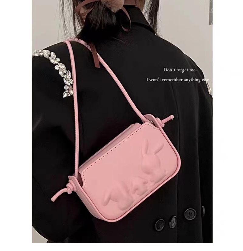 2024 New Rabbit Maca Feeling Bag, Unique Design, Dragon Cute Crossbody Mini Square Bag Trend_voghion.com
