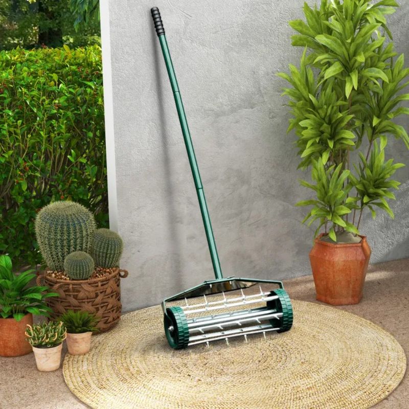 With 18 Lawn Rolling Splash-Proof Inch Aerator Fender For Garden_voghion.com