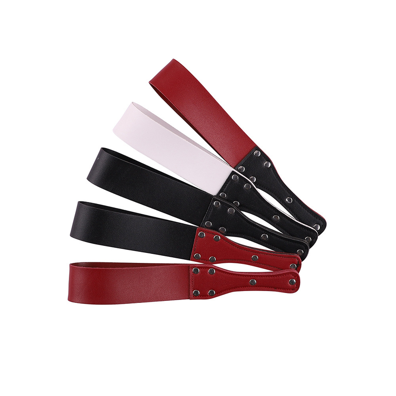 Fouet Simple BDSM, fournitures de flirt, palette de fessée en cuir, fouet fétichiste, jouets sexuels pour Couples, jeu pour adultes_voghion.com
