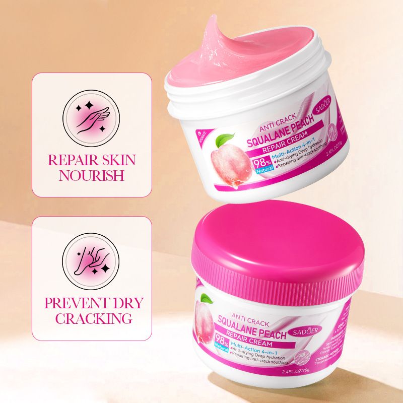 SADOER Vaseline Squalane Repair Crème hydratante anti-craquelures pour les mains et les pieds en anglais_voghion.com