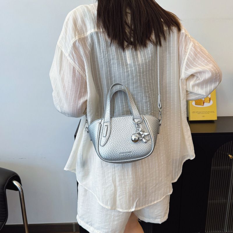 Borsa a secchiello alla moda e alla moda, nuova borsa a tracolla versatile di alta gamma, da donna, modello 2025_voghion.com