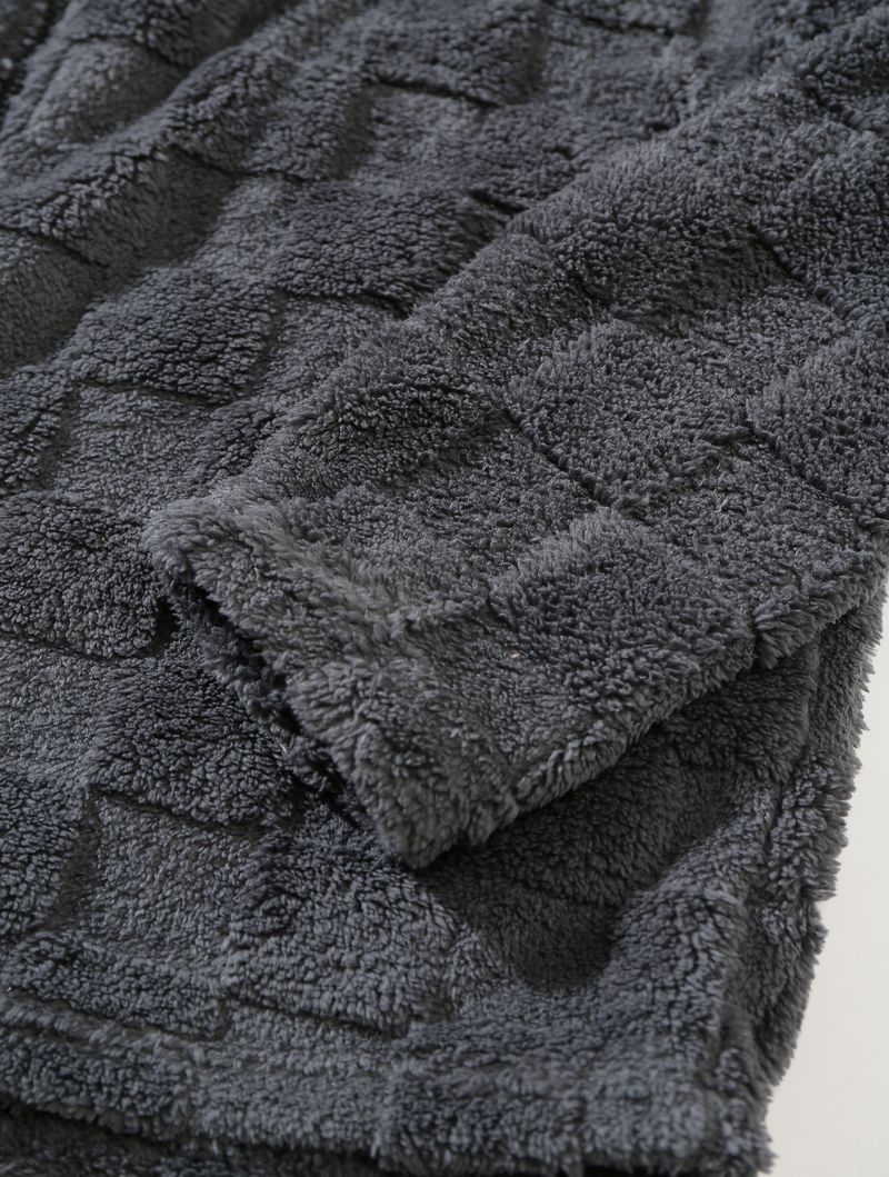 Felpa con cappuccio in pile spesso da uomo, nuova, invernale, casual, alla moda, con cerniera_voghion.com