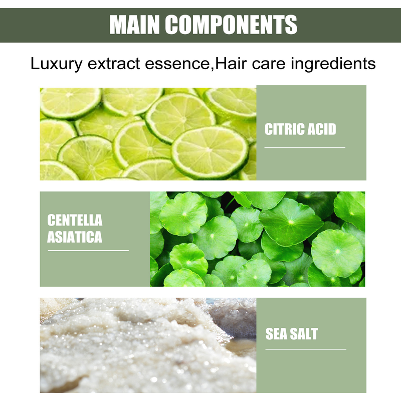 Șampon asiatica Beautiful Centella Sea Salt Șampon cu sare de mare, curățare, antipruriginos, hidratare, îndepărtare a sebumului și_voghion.com