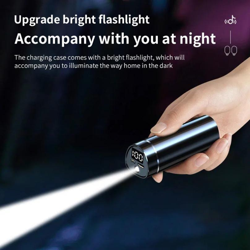 Nouveau modèle privé N21 sans fil cylindrique mini sport dans l'oreille Bluetooth écouteur TWSLD affichage_voghion.com