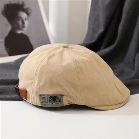 Cappello antivento unisex alla moda, tinta unita, dolce, fresco, stile INS, semplice e di alta qualità, berretto personalizzato_voghion.com