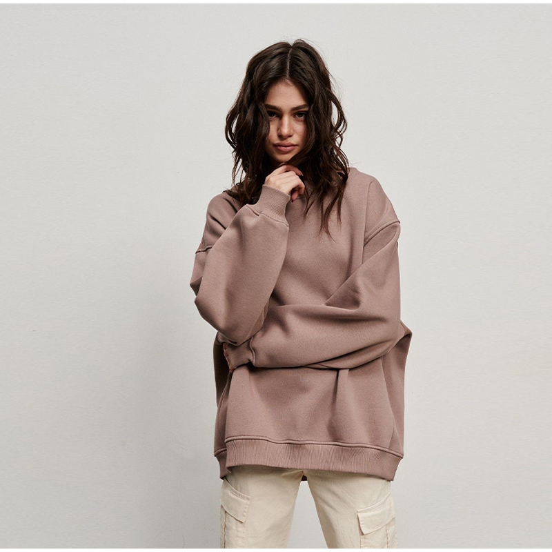 Felpa oversize Y2K solida moda donna 2023 felpe con cappuccio Hip Hop autunno pullover da skateboard vintage femminile High Street_voghion.com