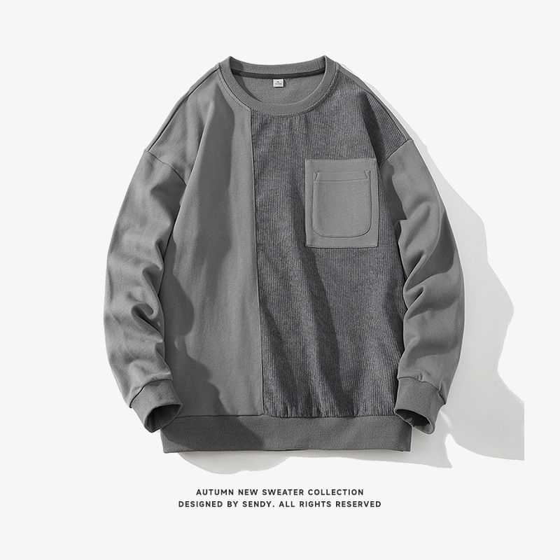 Weißer Hintergrund Flache Frühling Und Herbst Neue männer Hoodie Vielseitig Jugend Gut Aussehend Langarm T 68C_voghion.com