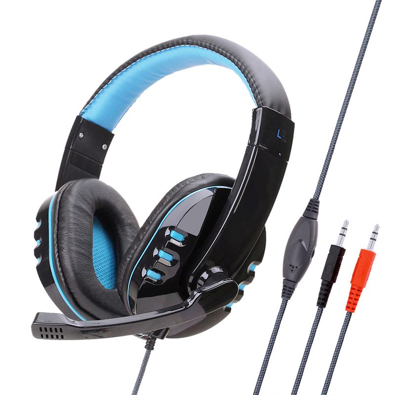 for Gaming Control Headset Volume Soyto Headphone Stereo HiFi SY733MV PC Laptop_voghion.com