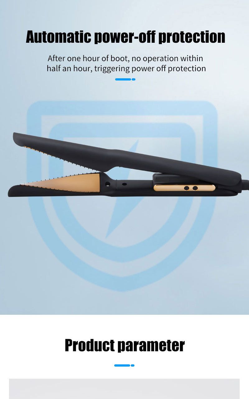 twisting multi speed temperature control does not damage the hair straightening splint curling iron dual purpose spiral splint_voghion.com