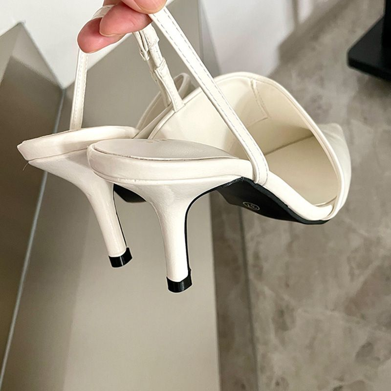 P9Niche Design 2023 New European And American Pointed High Heels Fashionable Wom's Shoes Versatile Toe Sandals For_voghion.com