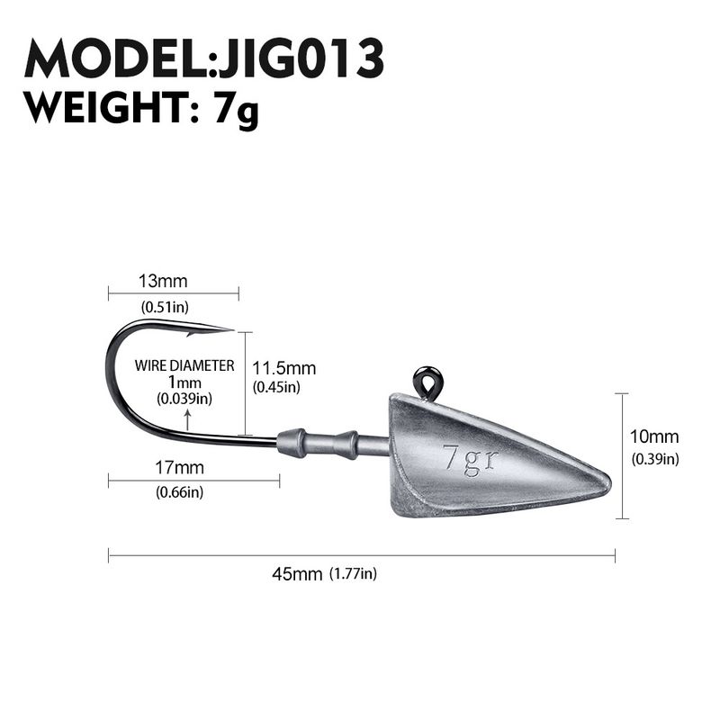 Long Casting Lure Anti-Hooking Original Color Fish Lead Head 7g-35g Soft Worm Weighted Root Fishing Hook_voghion.com