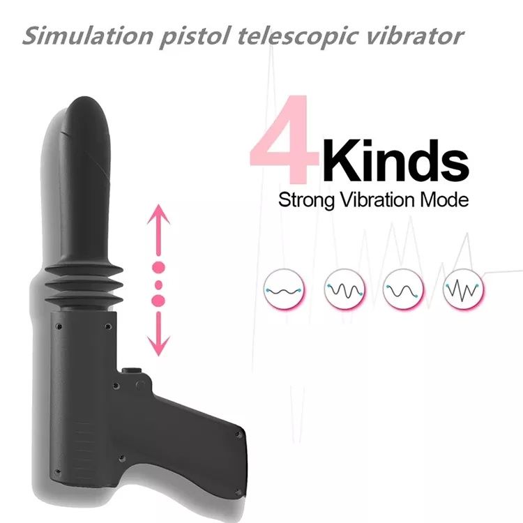 Sex Toys Pistola Pistola telescopica automatica con vibratore per massaggio AV Hine_voghion.com