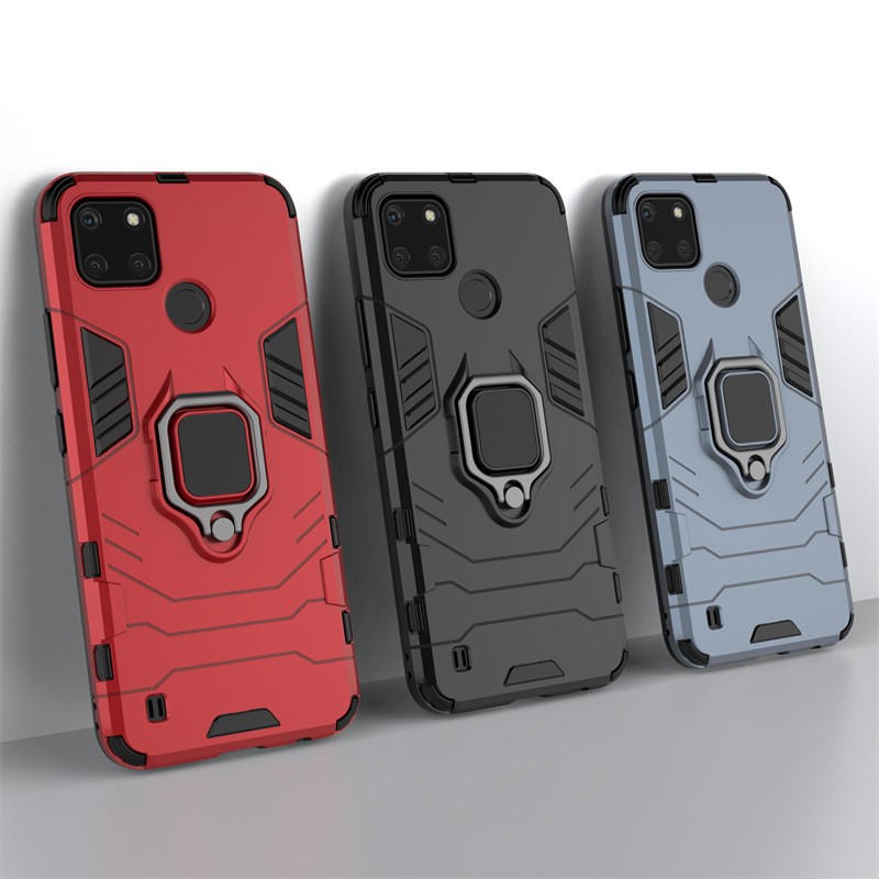 Capa à prova de choque para Realme C21Y Case Realme C11 C15 C17 C20 C21 C21Y C25Y Capa de silicone macio_voghion.com