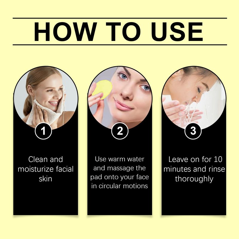 Hoygi Turmeric Cleansing And Exfoliating Shim Gently Cleanses Facial Skin Comfortable Refreshing And Glossy Skin Shim_voghion.com