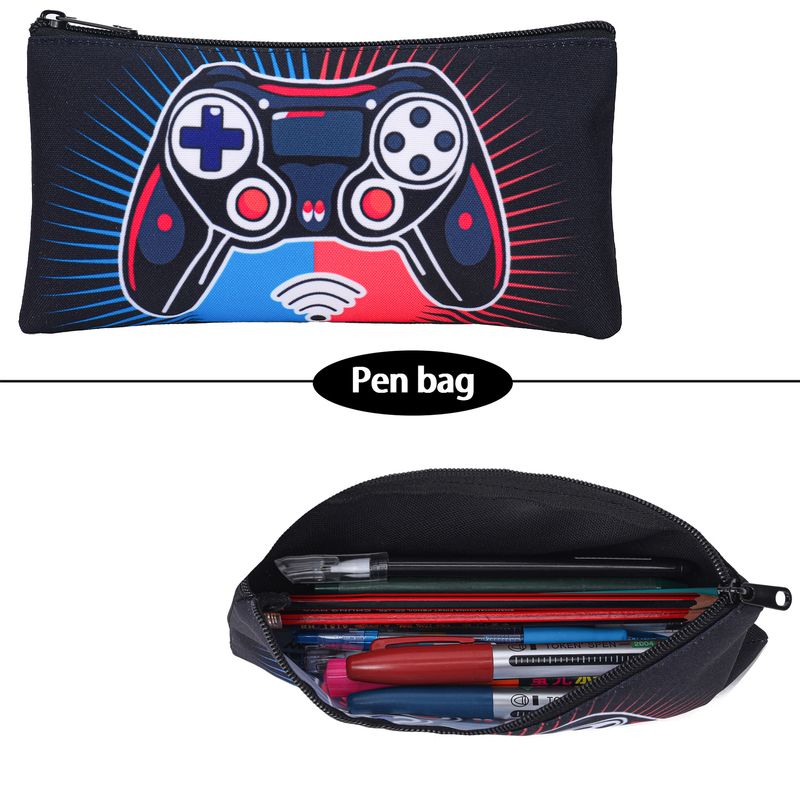 Kids Backpacks Football Three Piece Schoolbag Hot Sale Cute Elementary School Student Backpack Backpack_voghion.com