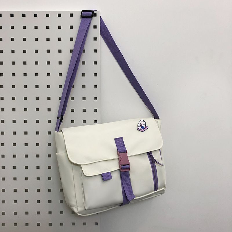 Borsa a tracolla francese da uomo, stile casual, grande capacità, unica, alla moda, con tracolla, stile da lavoro_voghion.com