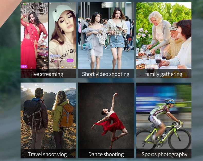 Music Festival Hot fashion best quality Smartphone handheld cheap gimbal with selfie stick_voghion.com