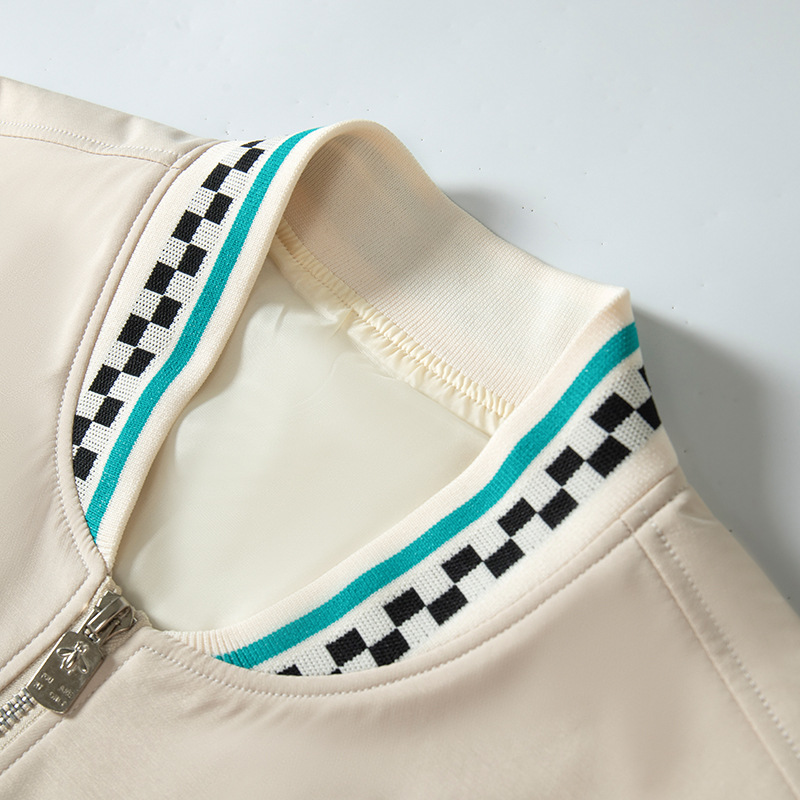 Europäische Modemarke Bestickte Baseballmanteljacke Frühling und Herbst Neuer Trend Lose Größe Herrenbekleidung_voghion.com