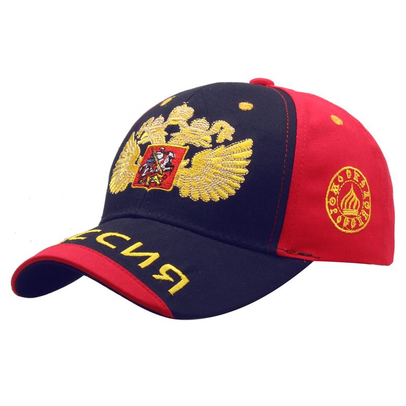 Rusland Sotsji Baseball Bosco Rebound Visor Sport Heren en Dames Hiphop Dubbelkoppige Adelaar Casual Cap_voghion.com