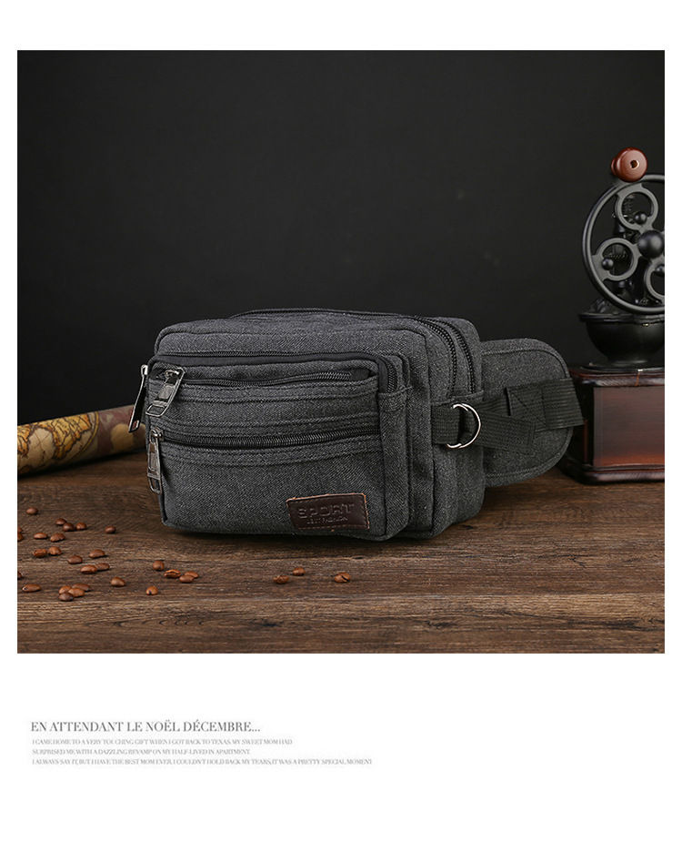 Neue Outdoor-Mode Sport Taille Tasche Multi-Use männer Atmungsaktive Leinwand Taille Tasche Radfahren Taktik männer Taille Tasche handy Tasche_voghion.com